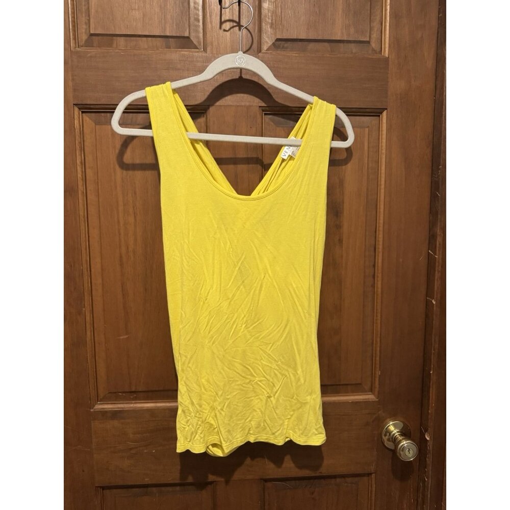 Venus Yellow Criss Cross Top Large